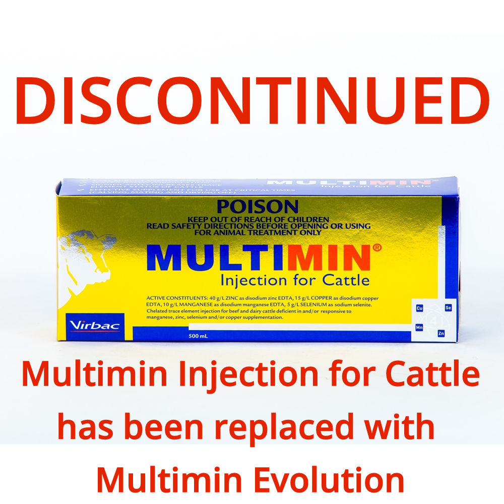 MultiminInjection For Cattle 500mL DISCONTINUED