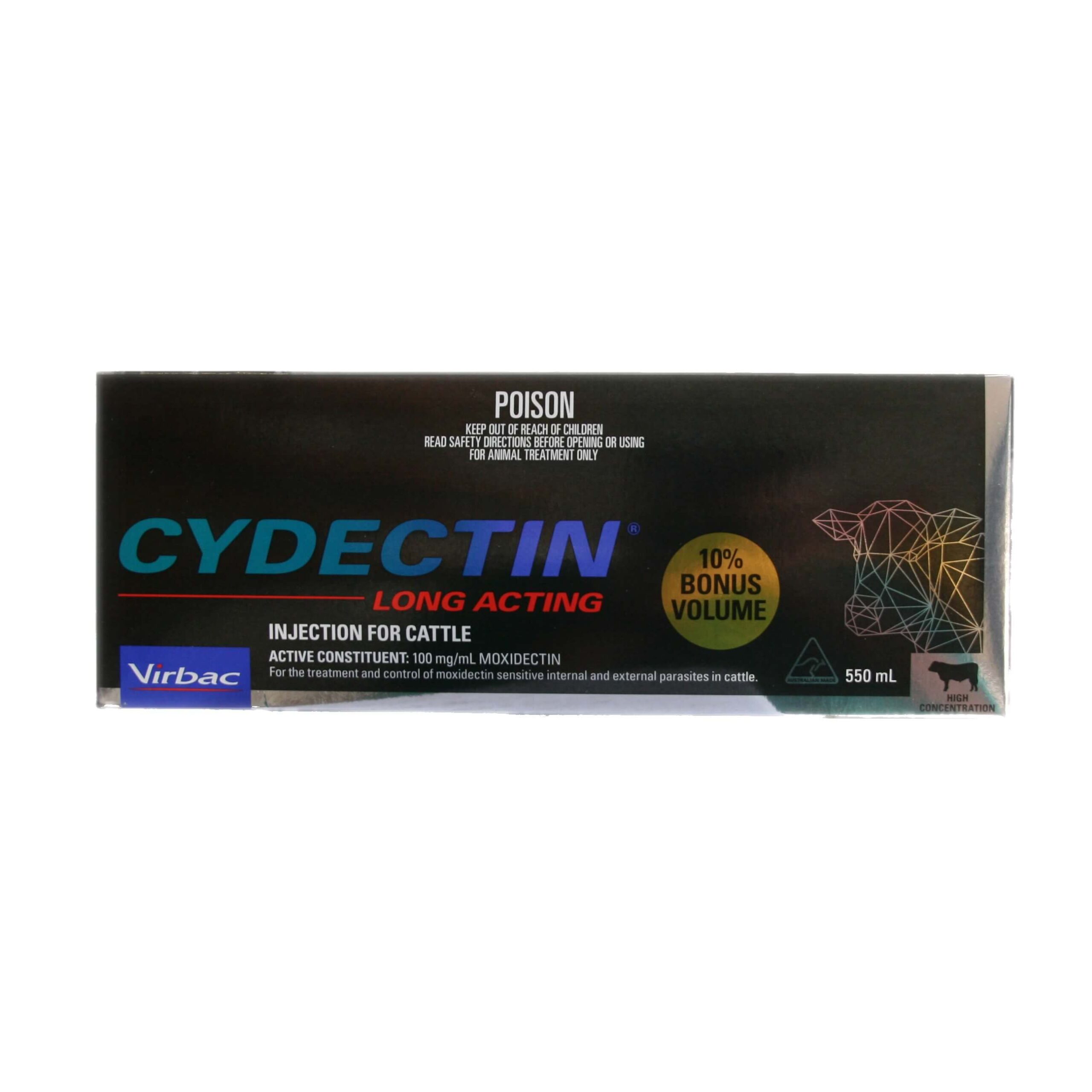 Cydectin LA - Long Acting Injection For Cattle