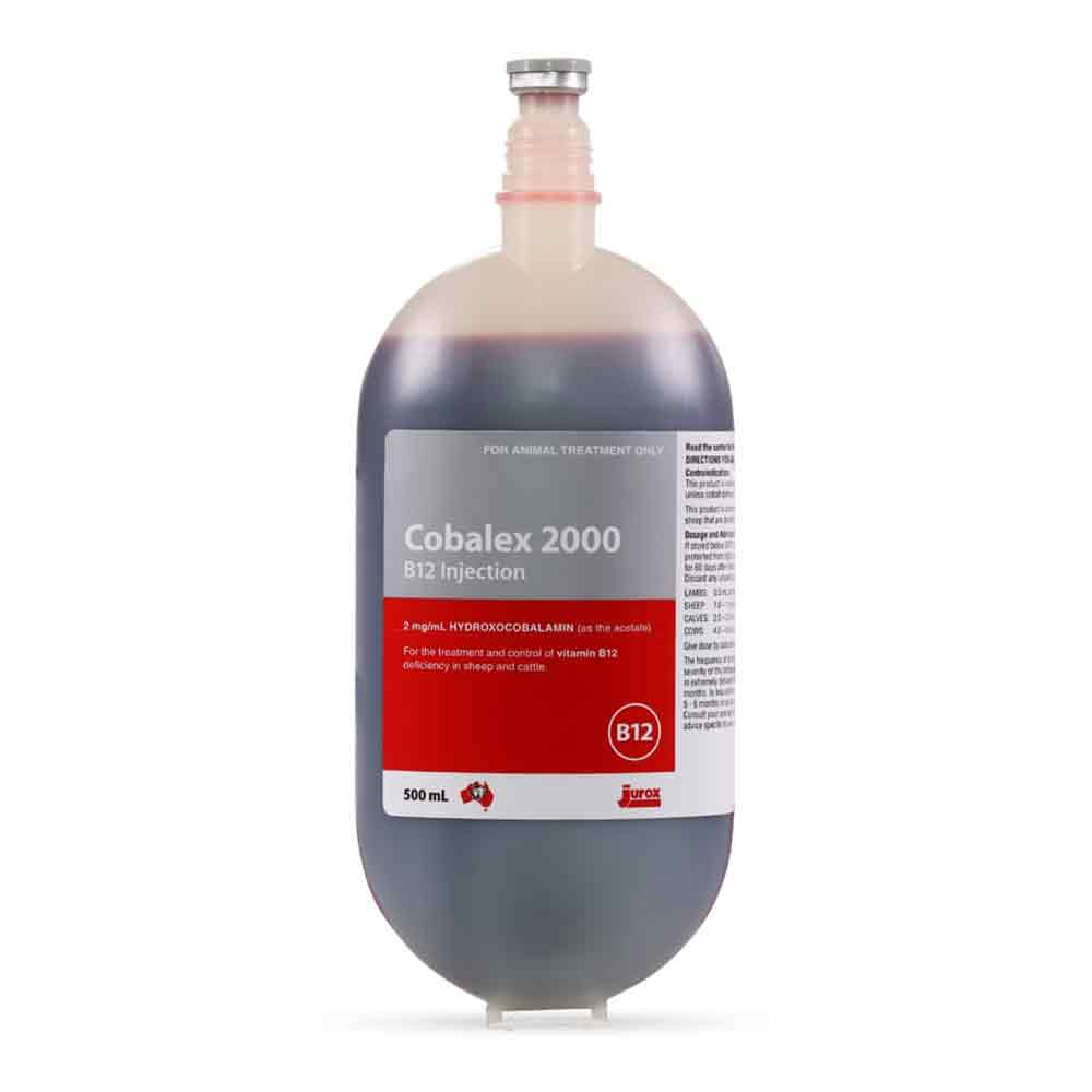 Cobalex 2000 B12 Injection (Hydroxocobalamin)