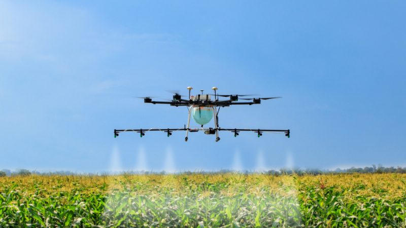 Drones in agriculture