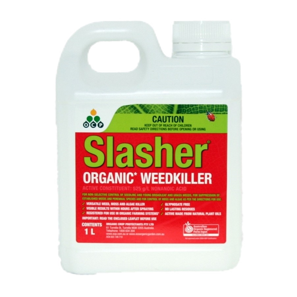 Slasher Organic Weedkiller (Nananoic Acid)