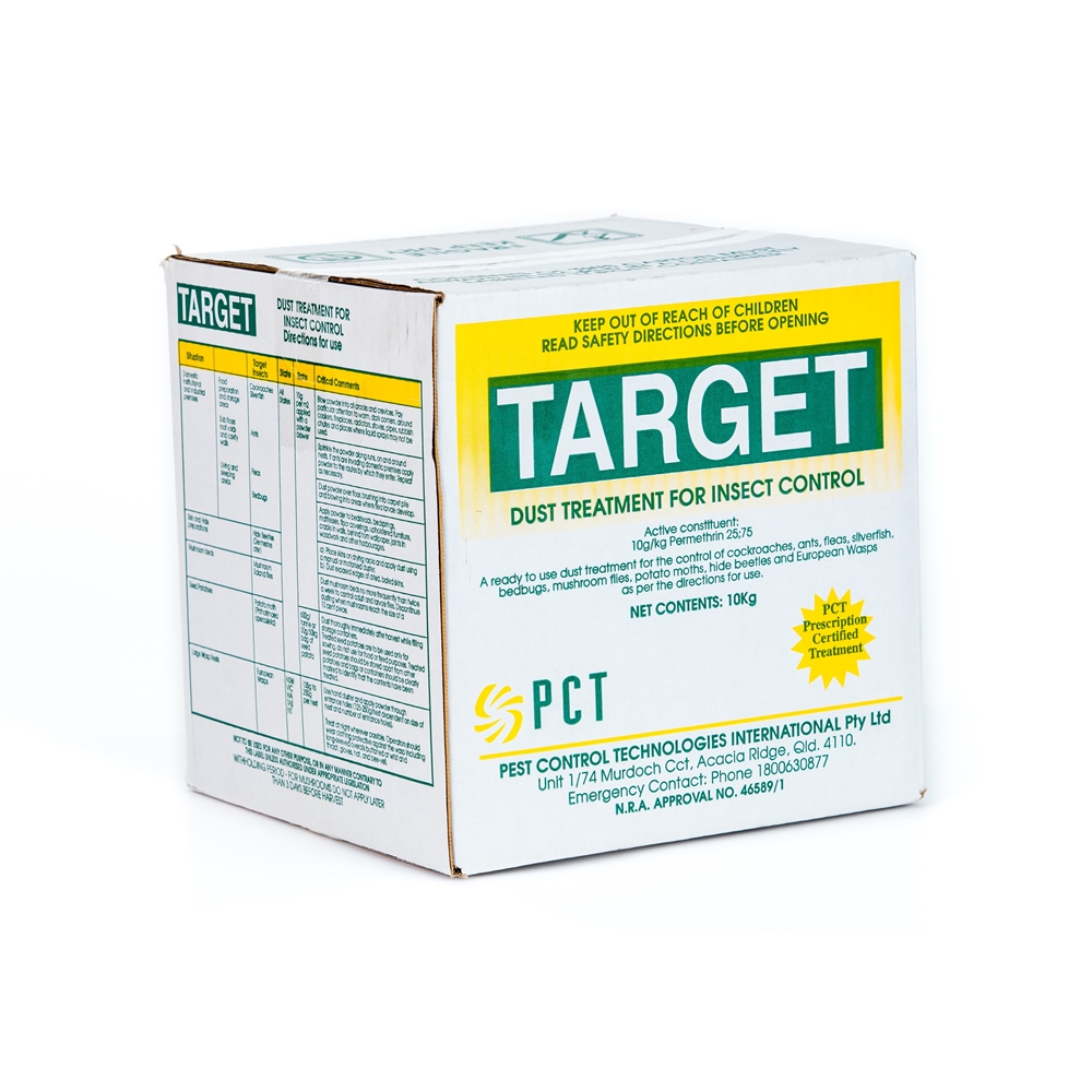 Target Dust Treatment for Insect Control (Permethrin)