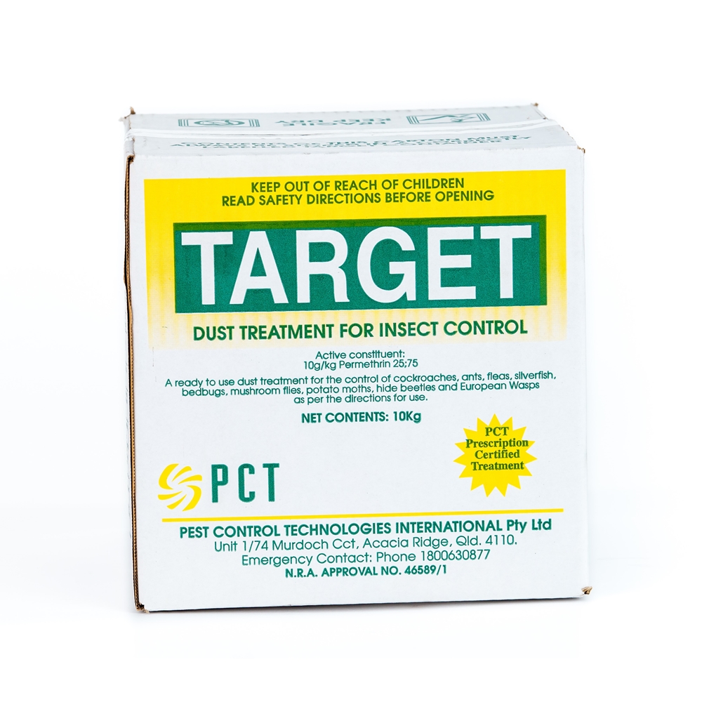 Target Dust Treatment for Insect Control (Permethrin)