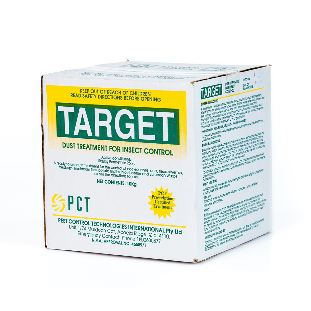 Target Dust Treatment for Insect Control (Permethrin)