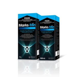 Marks-Min Injectable Trace Mineral With Vitamin B12 For Cattle 500mL & 1L