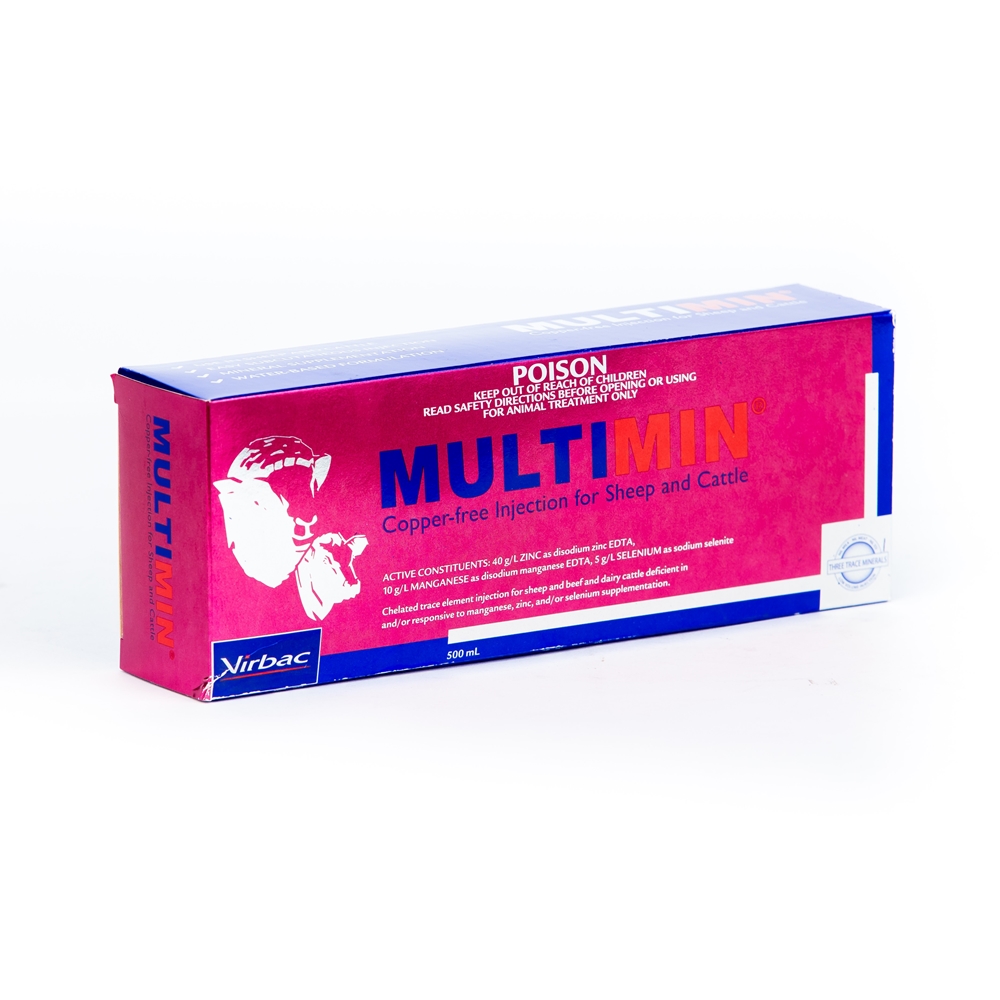 Multimin Copper-Free Injection for Sheep and Cattle