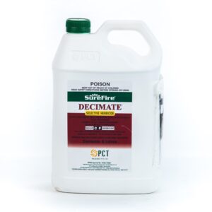 Surefire Decimate Diflufenican Bromoxynil Selective Herbicide 5L