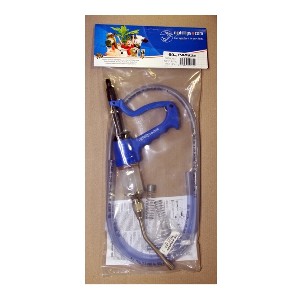 NJ Phillips 60mL Plastic Oral Drench Applicator (PAD826)