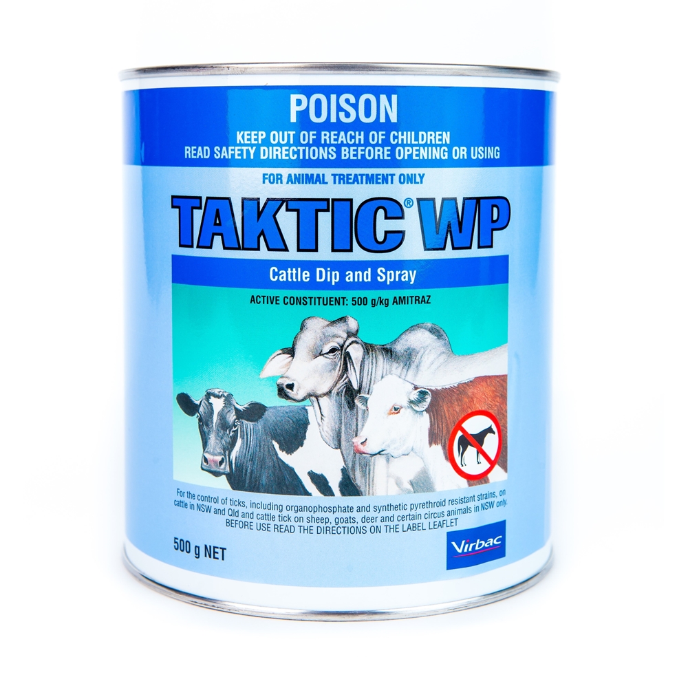 Taktic WP Cattle Dip And Spray (Amitraz)