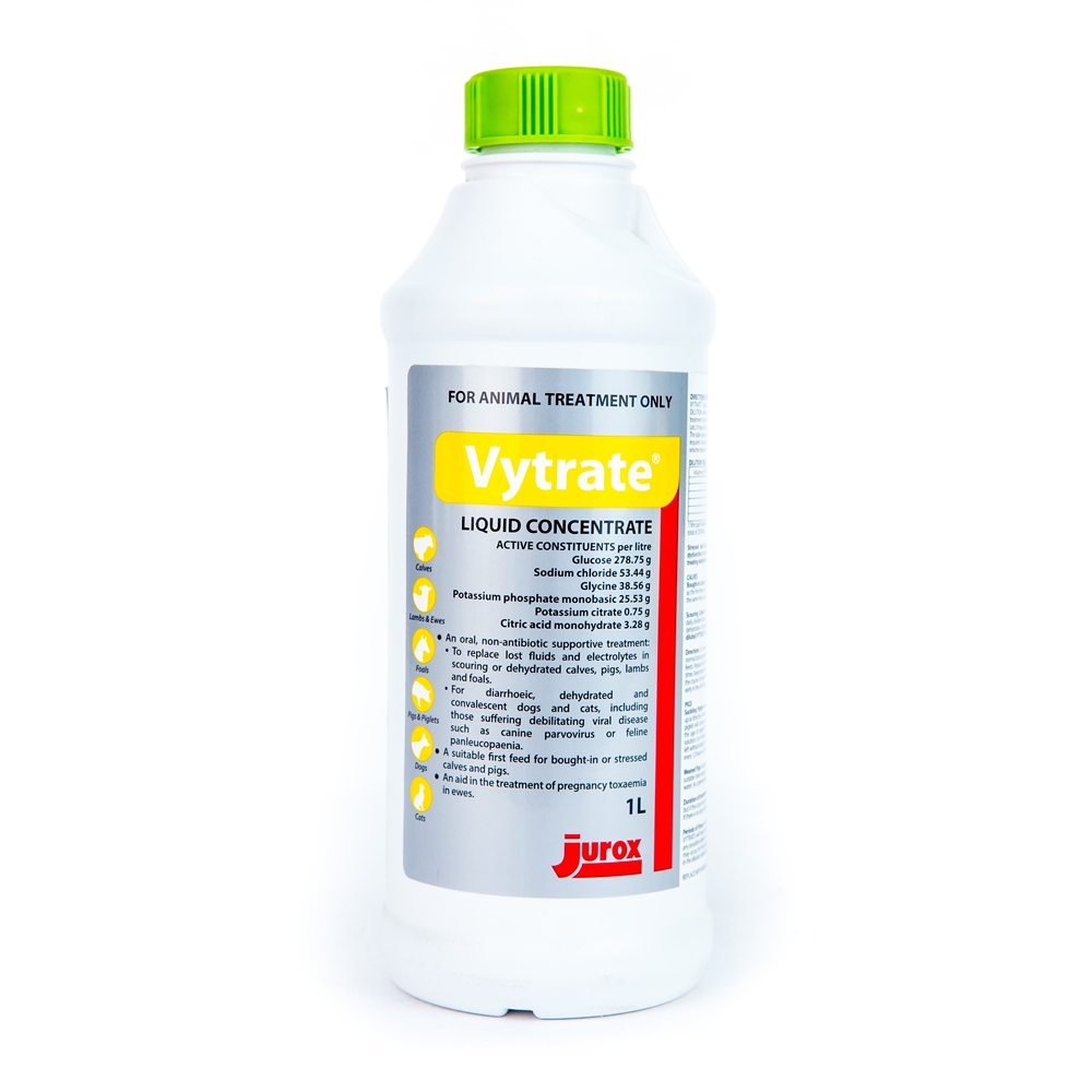 Vytrate Liquid Concentrate (Non-Antibiotic Scour Treatment)