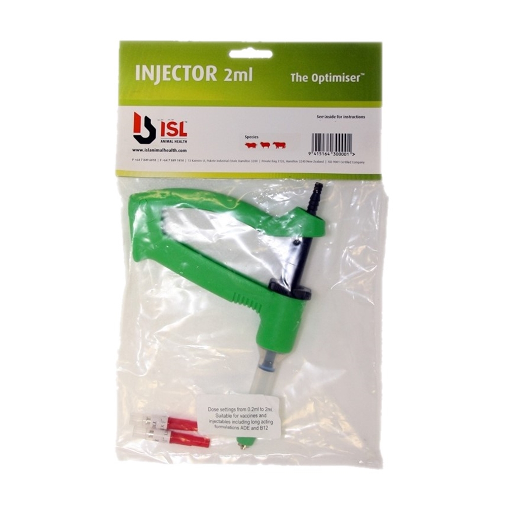Optimiser 2ml Plastic V-Grip Injector / Vaccinator A10124