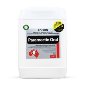 Paramectin Oral Mineralised Drench For Sheep 20L