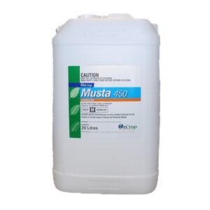 Ozcrop Glyphosate Musta 450 Herbicide 20 L I