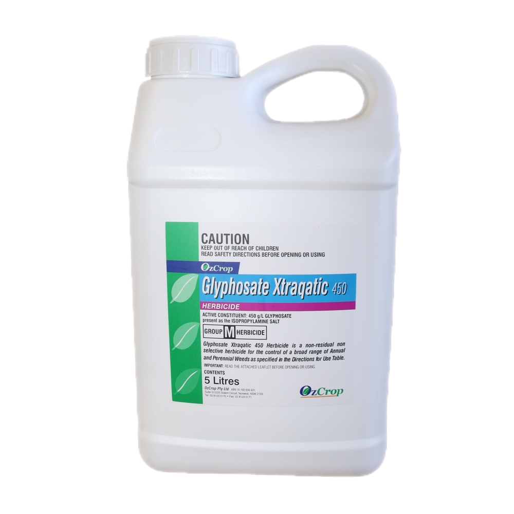 Glyphosate 450 Xtraqatic Biactive Herbicide