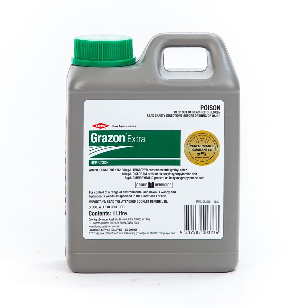 Grazon Extra Herbicide (Aminopyralid, Triclopyr & Picloram)