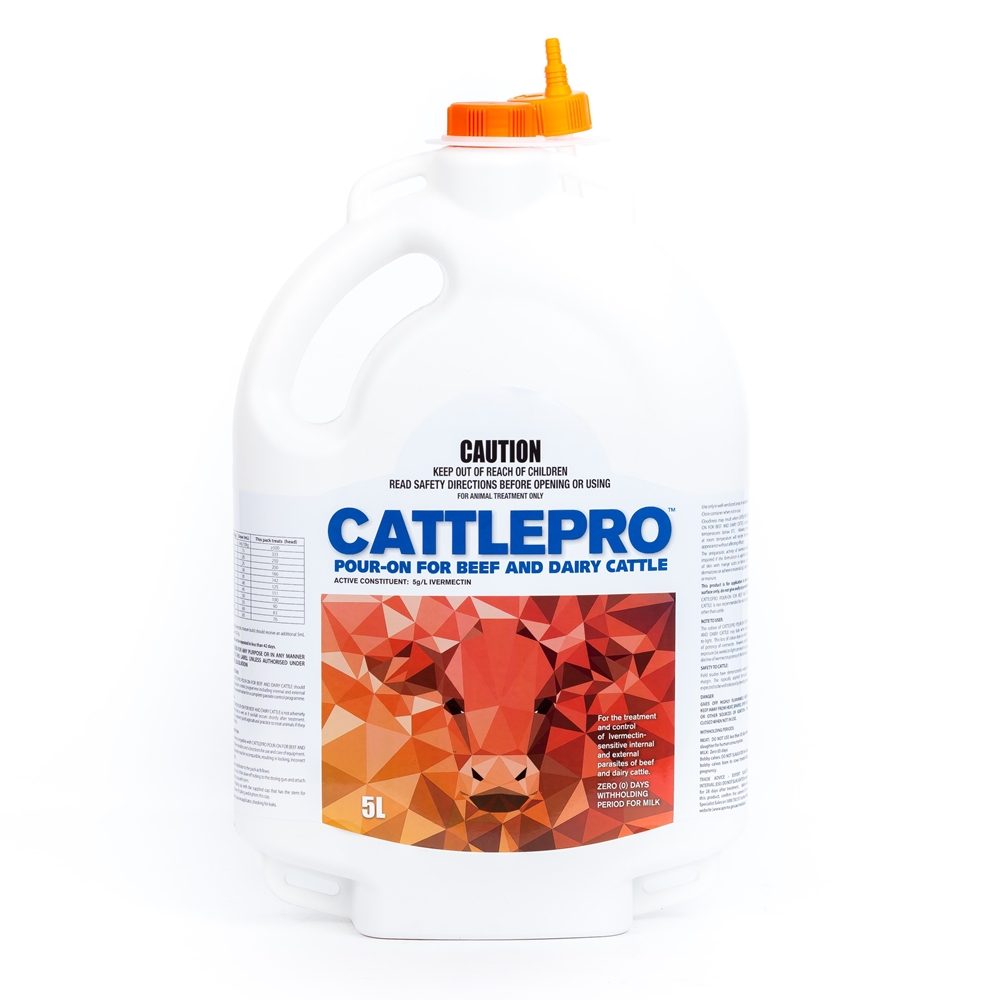 CattlePro Pour-On for Beef & Dairy Cattle