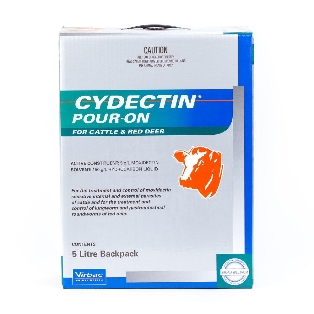 Cydectin Pour-On For Cattle & Red Deer