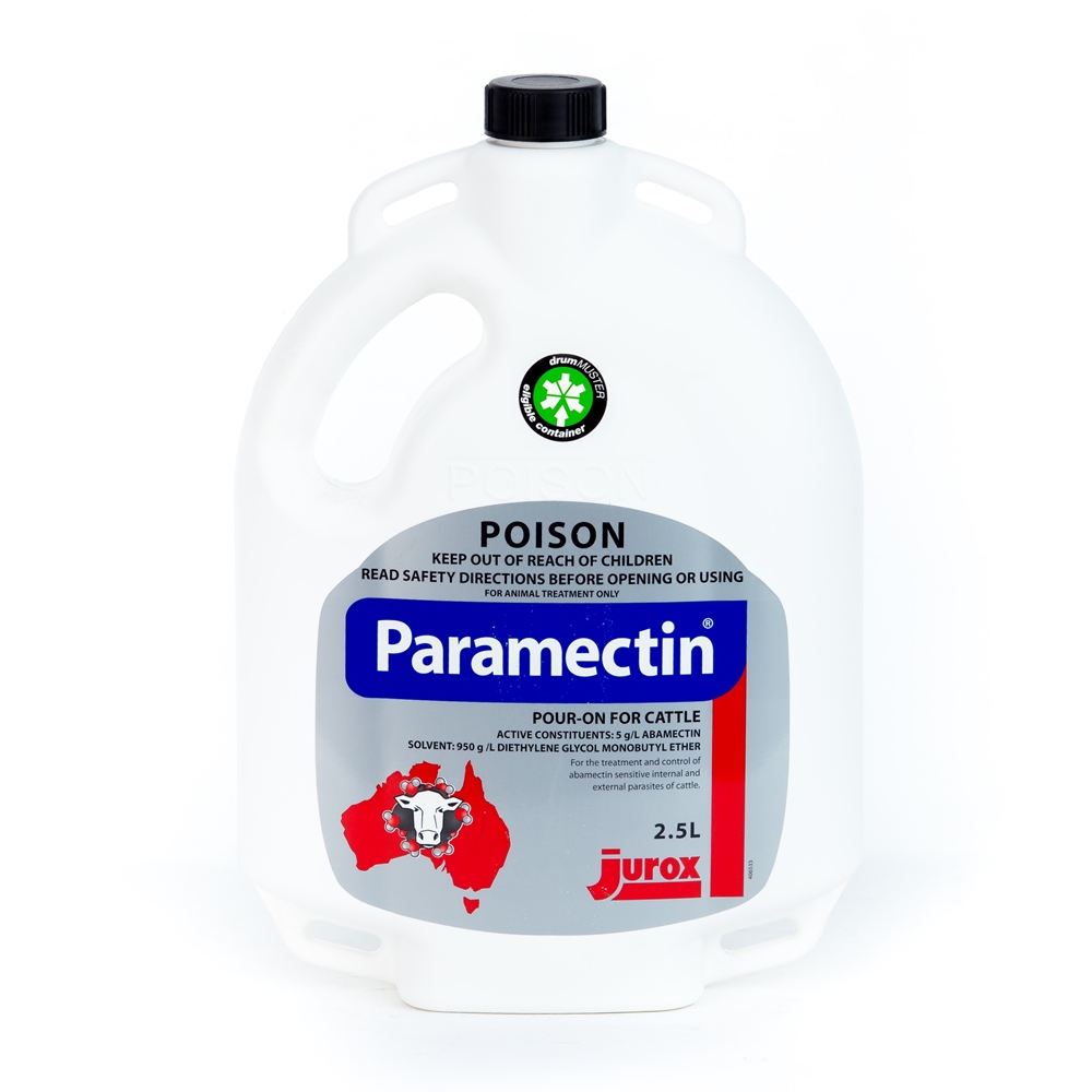 Paramectin Pour-On For Cattle (Abamectin)