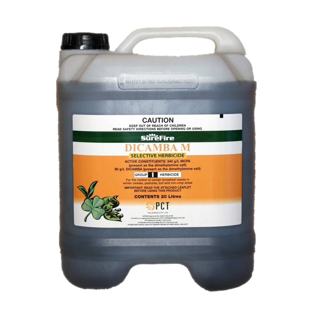 Surefire Dicamba M Selective Herbicide (Dicamba & MCPA)