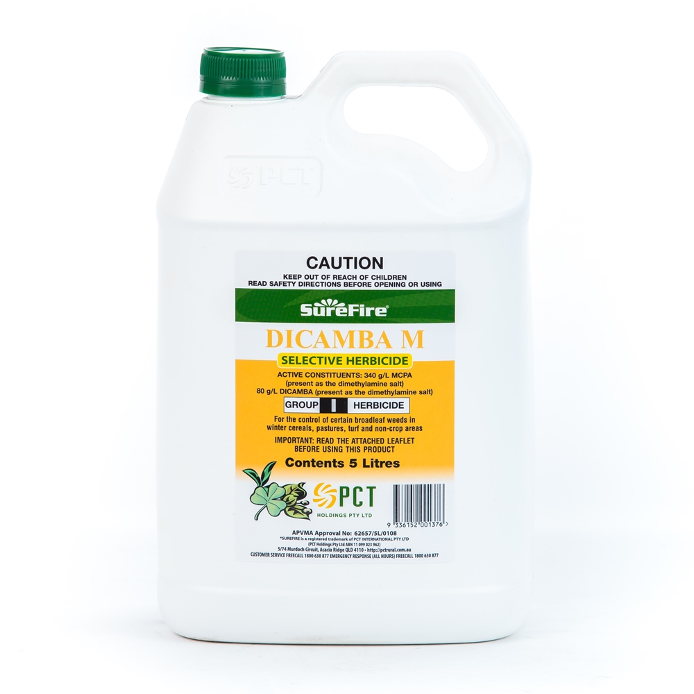 Surefire Dicamba M Selective Herbicide (Dicamba & MCPA)