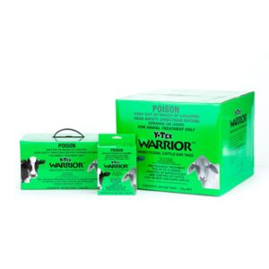 Y-Tex Warrior Insecticidal Cattle Tags 20 Pack, 100 pack & 500 pack