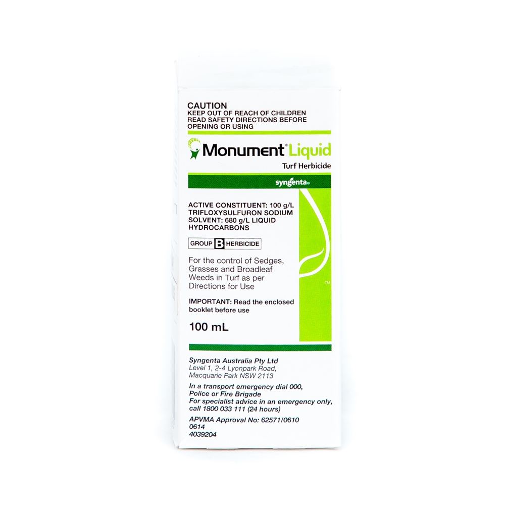 Monument Liquid Turf Herbicide (Trifloxysulfuron)