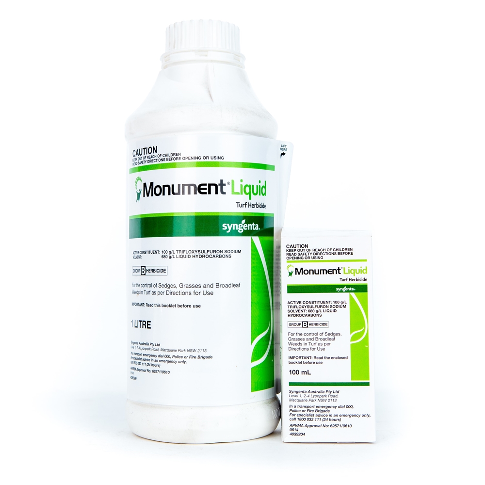 Monument Liquid Turf Herbicide (Trifloxysulfuron)
