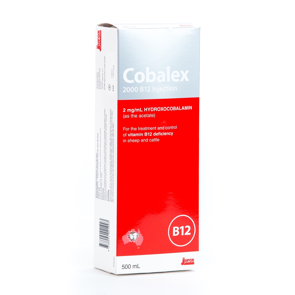 Cobalex 2000 B12 Injection (Hydroxocobalamin)