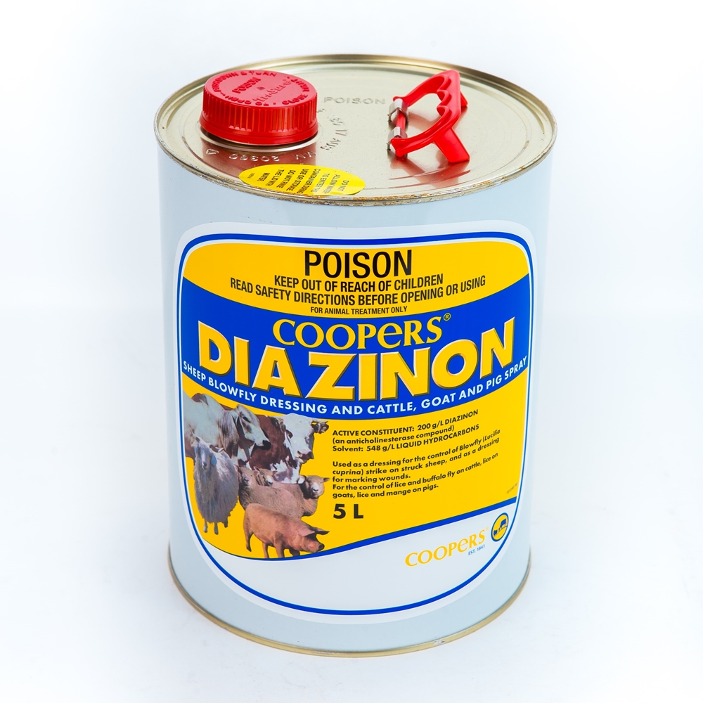 Coopers Diazinon Sheep Blowfly Dressing And Cattle, Goat & Pig Spray