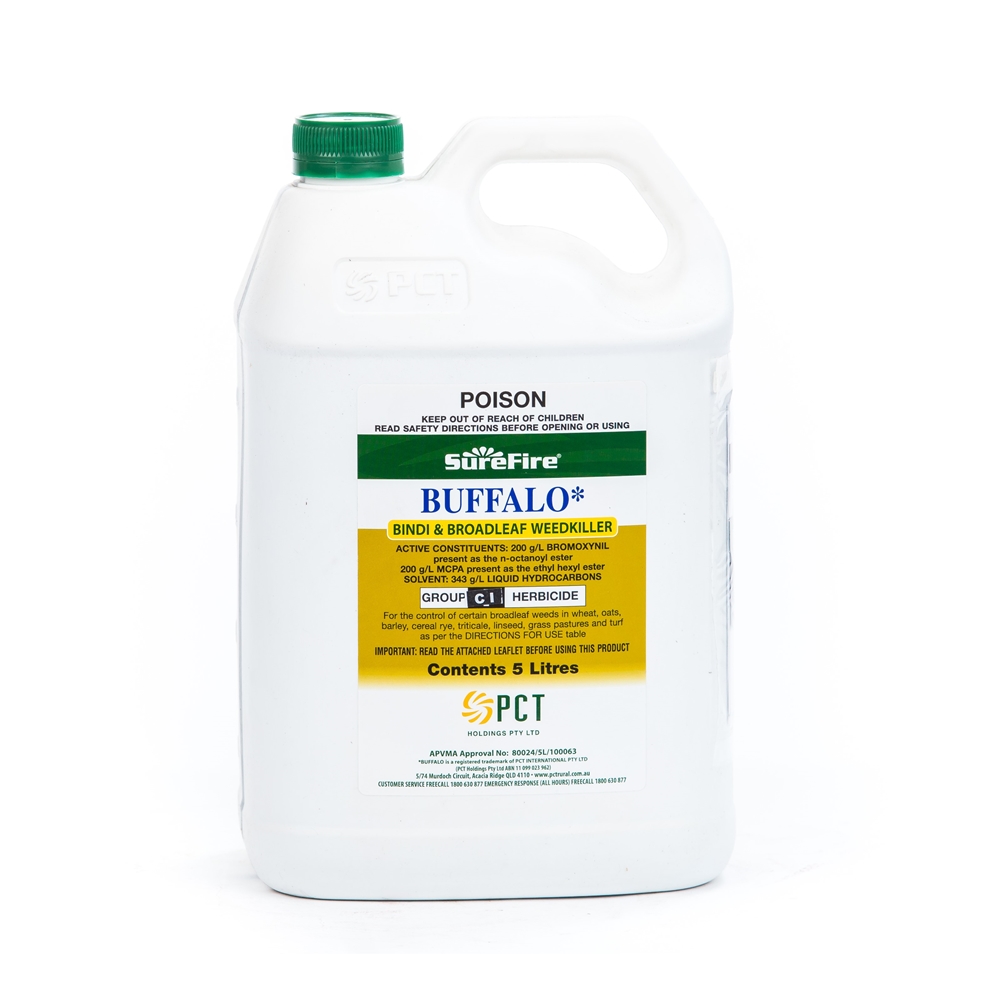 Surefire Buffalo, Bindi & Broadleaf Weedkiller (Bromoxynil & MCPA)