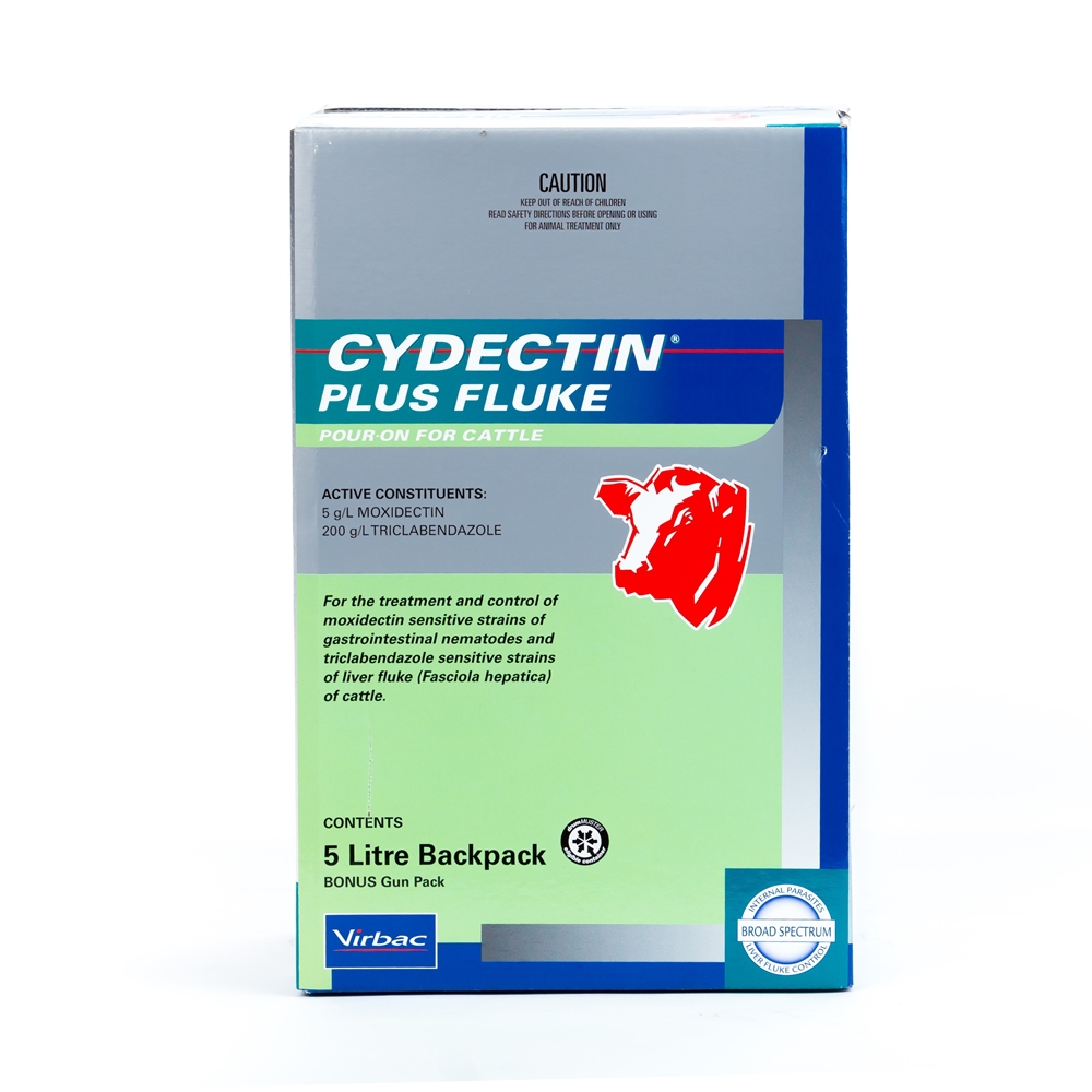 Cydectin Plus Fluke Pour-On For Cattle