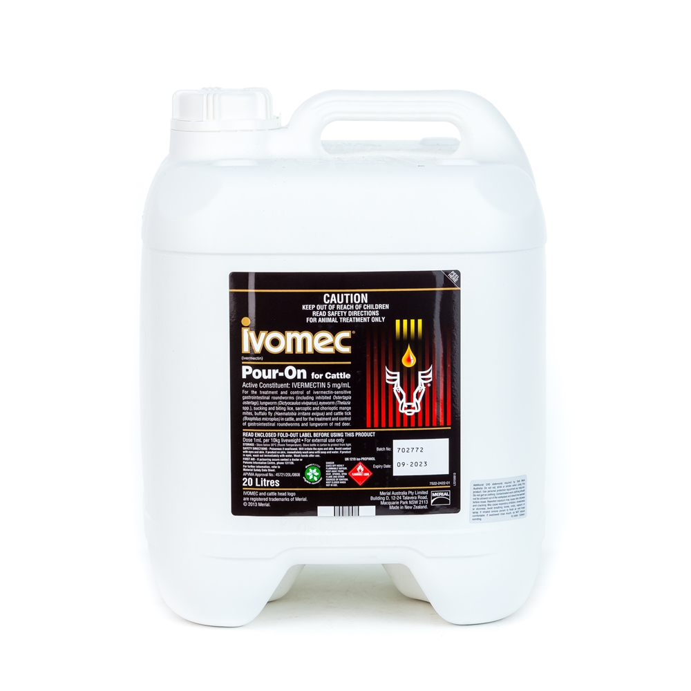 Ivomec Pour-On For Cattle (Ivermectin)