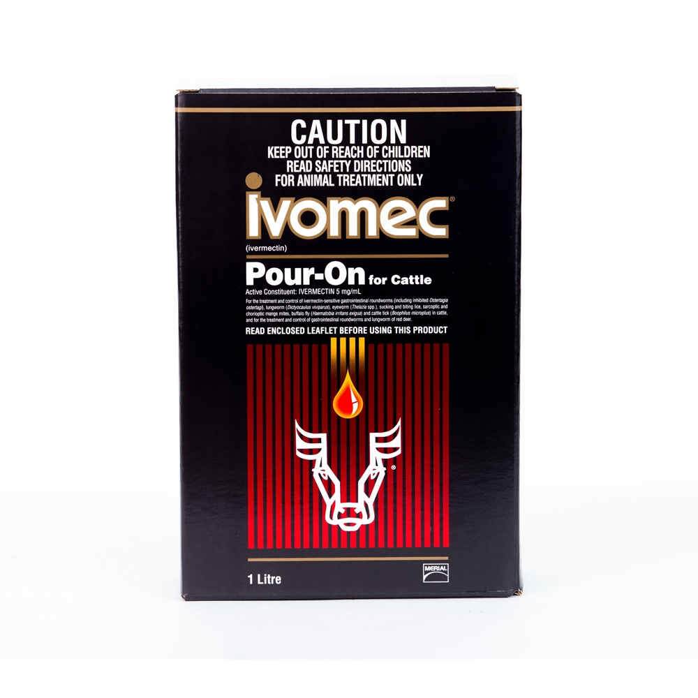 Ivomec Pour-On For Cattle (Ivermectin)