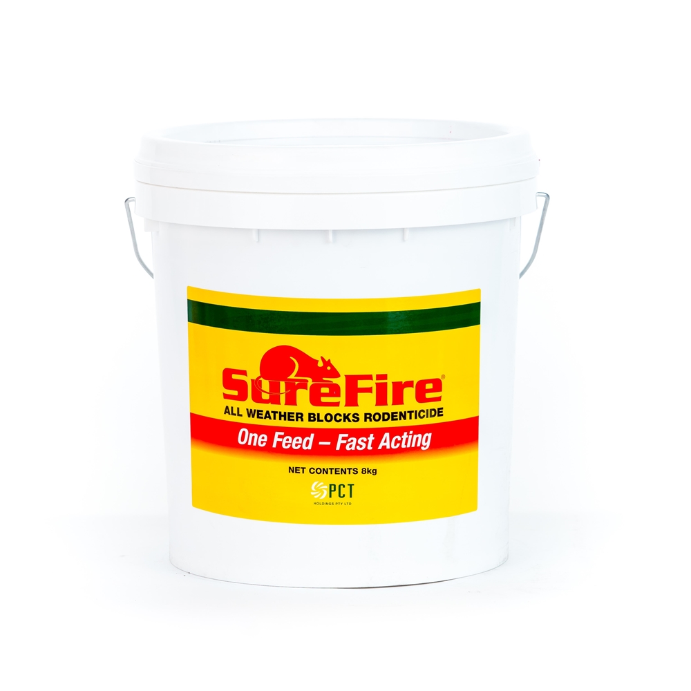 All-Weather Rodenticide Blocks (RED)(Brodifacoum)