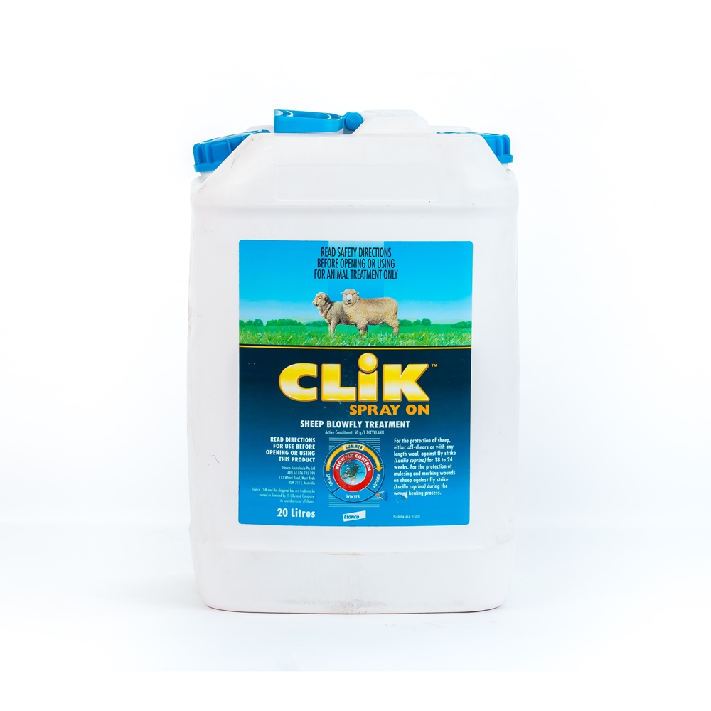 CLiK Spray-On Sheep Blowfly Treatment (Dicyclanil)