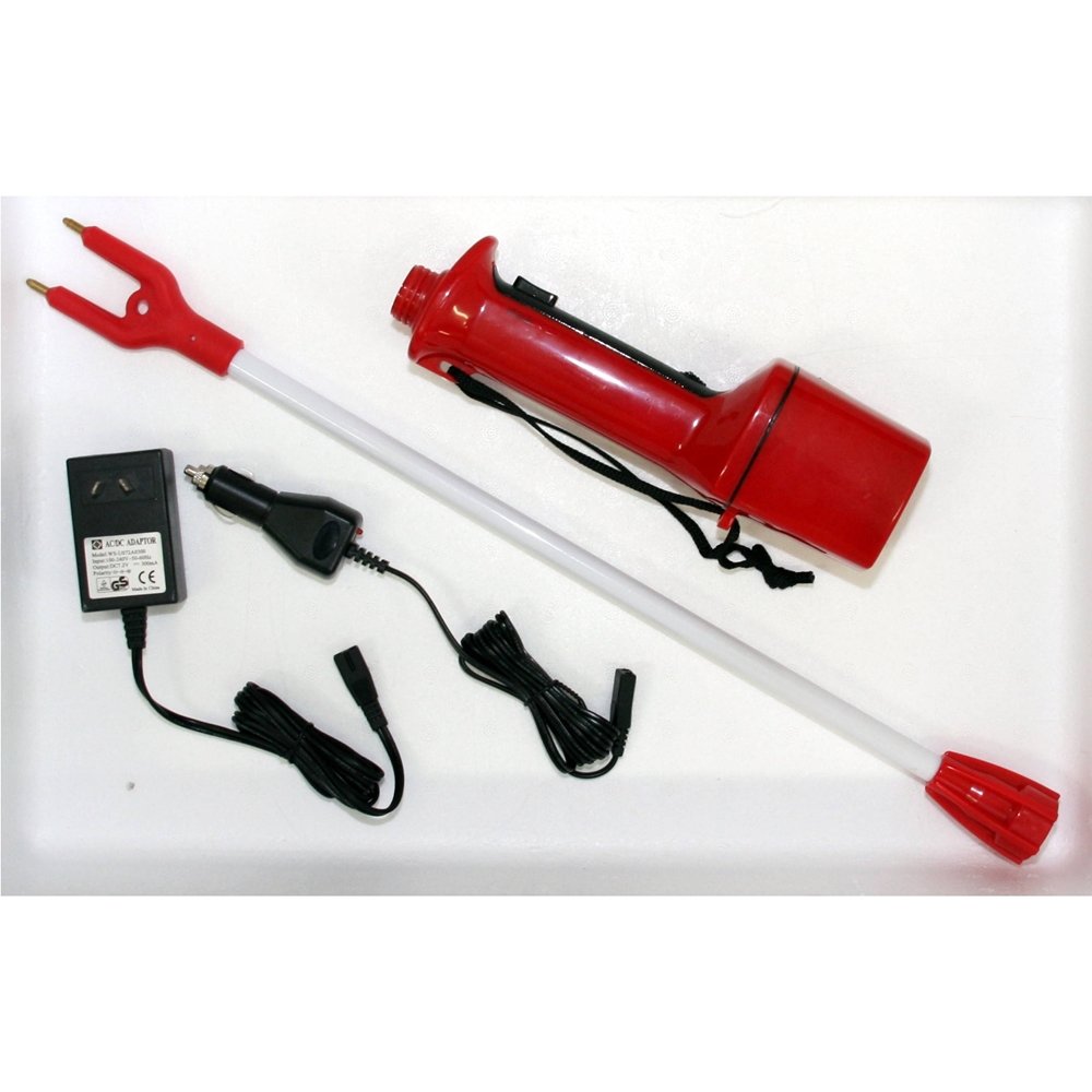 Red Heeler Stock Prodder & Shaft (Rechargeable 12v or 240v)