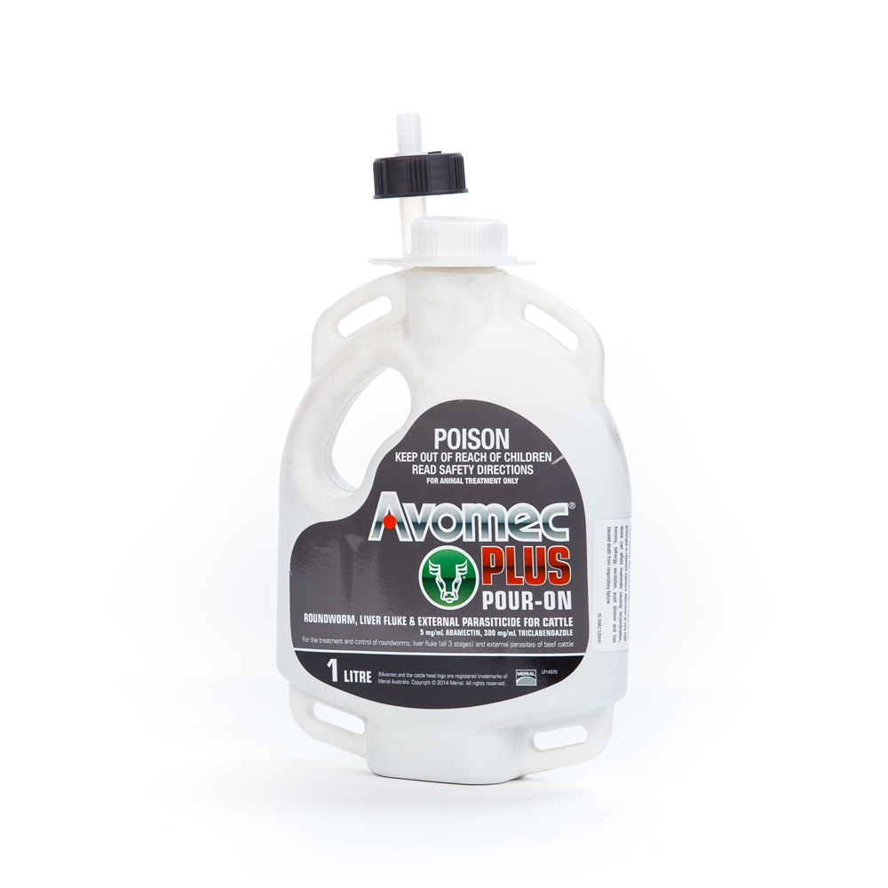 Avomec Plus Cattle Pour-On (Abamectin & Triclabendazole)