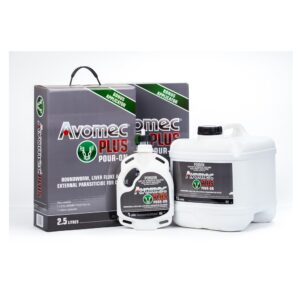 Avomec Plus Pour-On For Cattle 1L, 2.5L, 5L & 15L