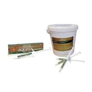 Equest Plus Tape Long Acting Horse Wormer & Boticide Gel 11.8gm & Bucket