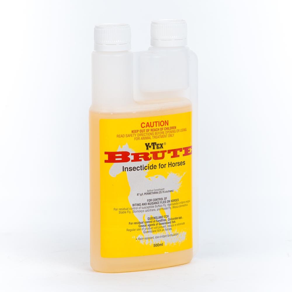 Y-Tex Brute Insecticide For Horses (+ Mitt)