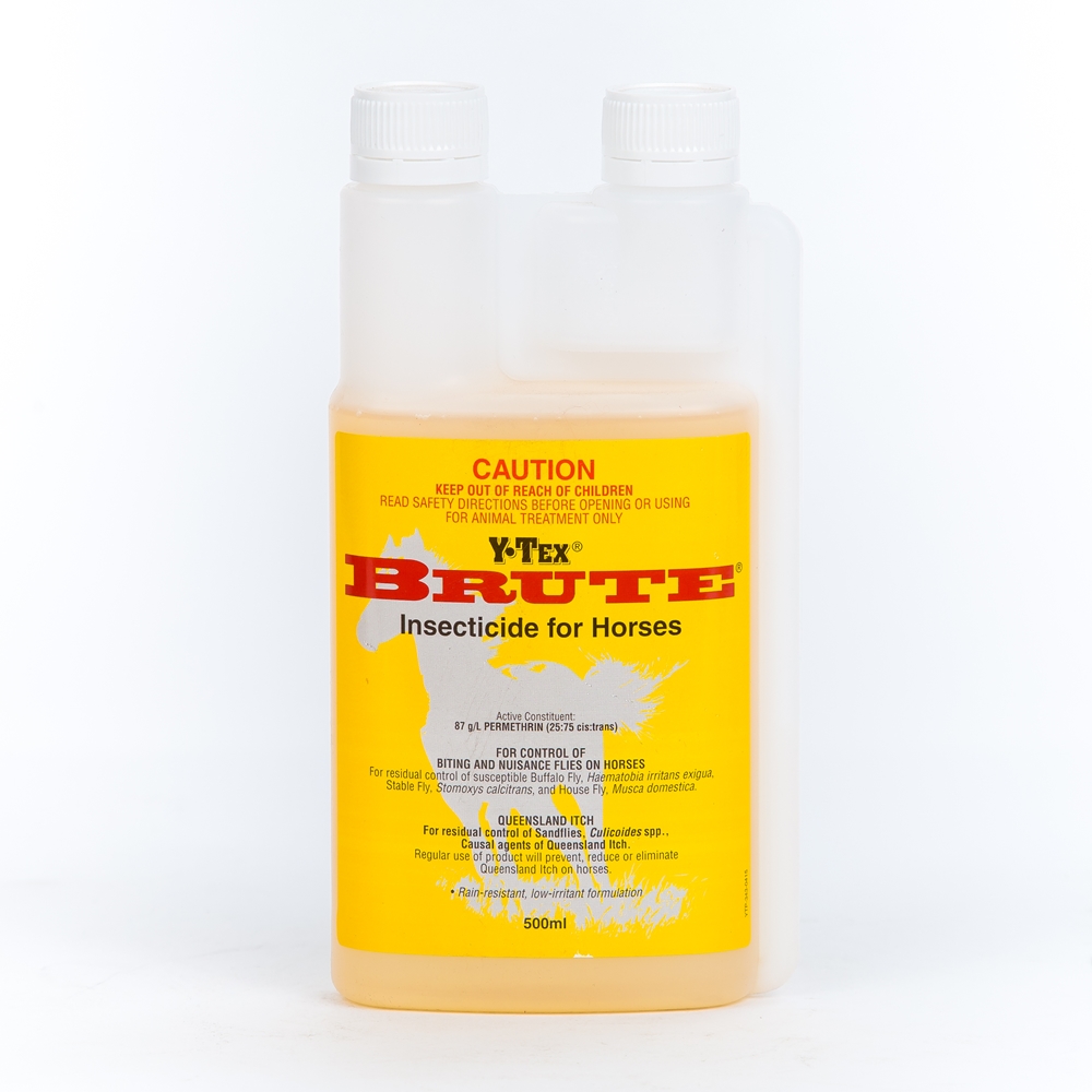 Y-Tex Brute Insecticide For Horses (+ Mitt)