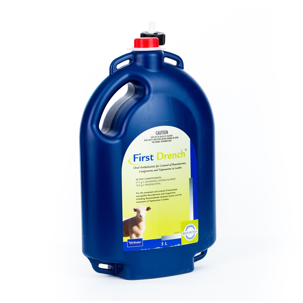 First Drench For Lambs (Levamisole & Praziquantel)
