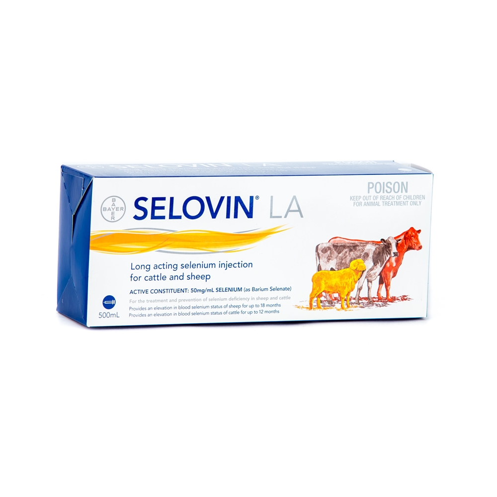 Selovin LA For Sheep & Cattle (Selenium)