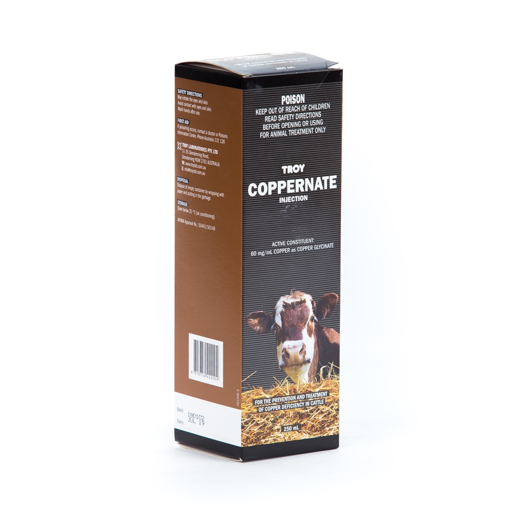 Coppernate Injection (Copper Glycinate)