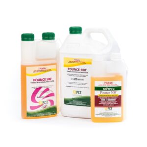 Pounce 500 Timber and Residual Insecticide500mL 1-Litre & 5Litre