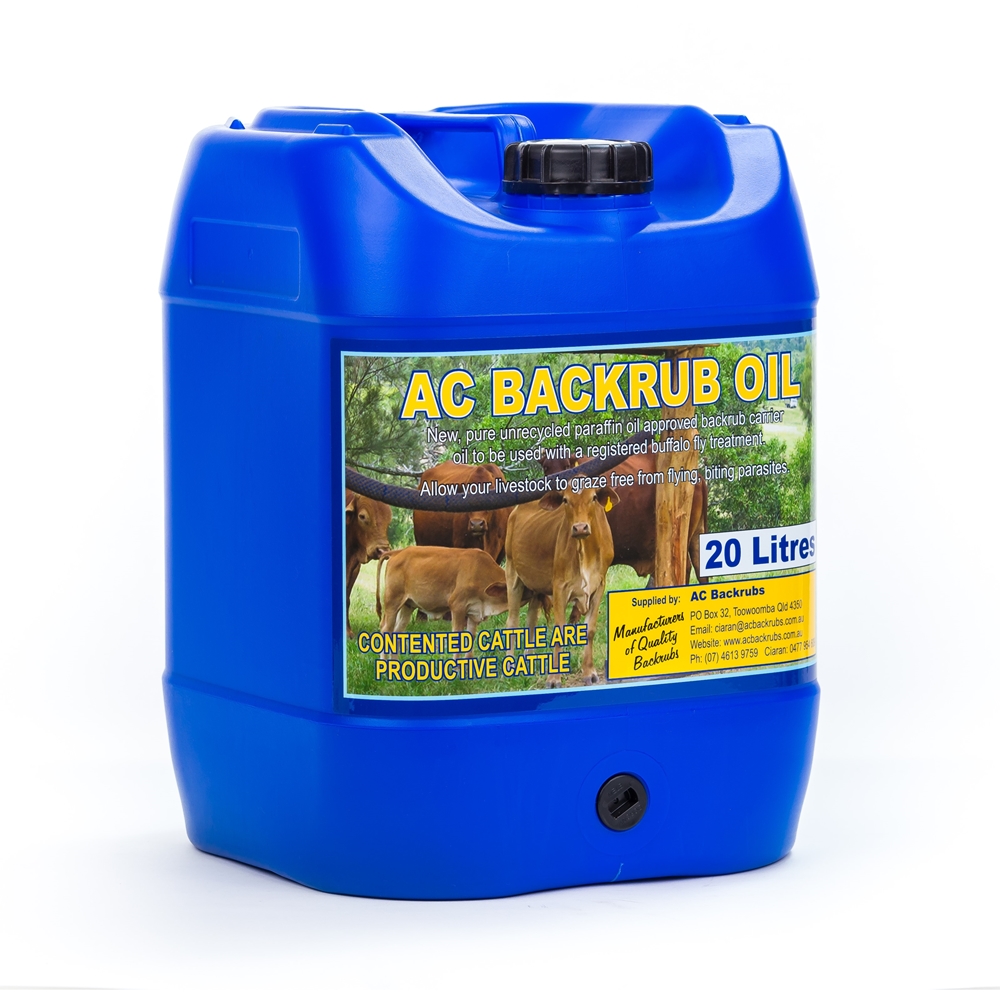 AC Backrub Oil (Paraffin Oil)