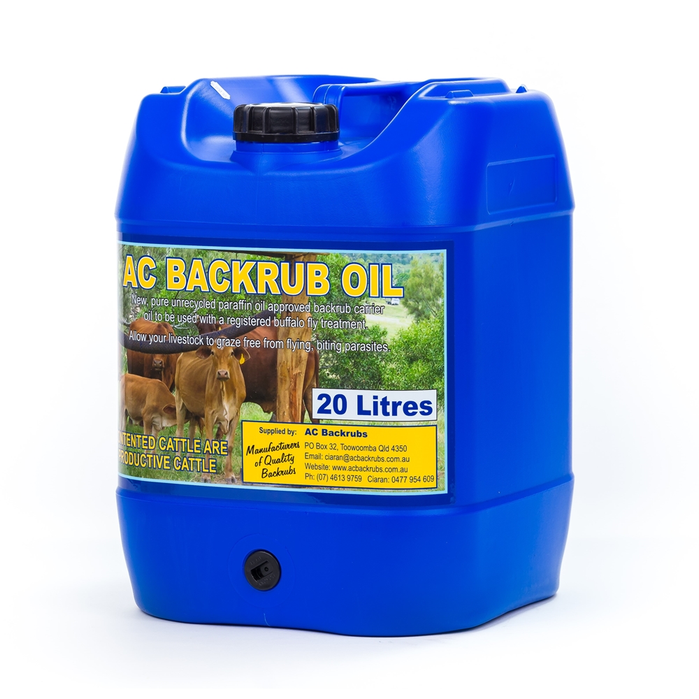 AC Backrub Oil (Paraffin Oil)