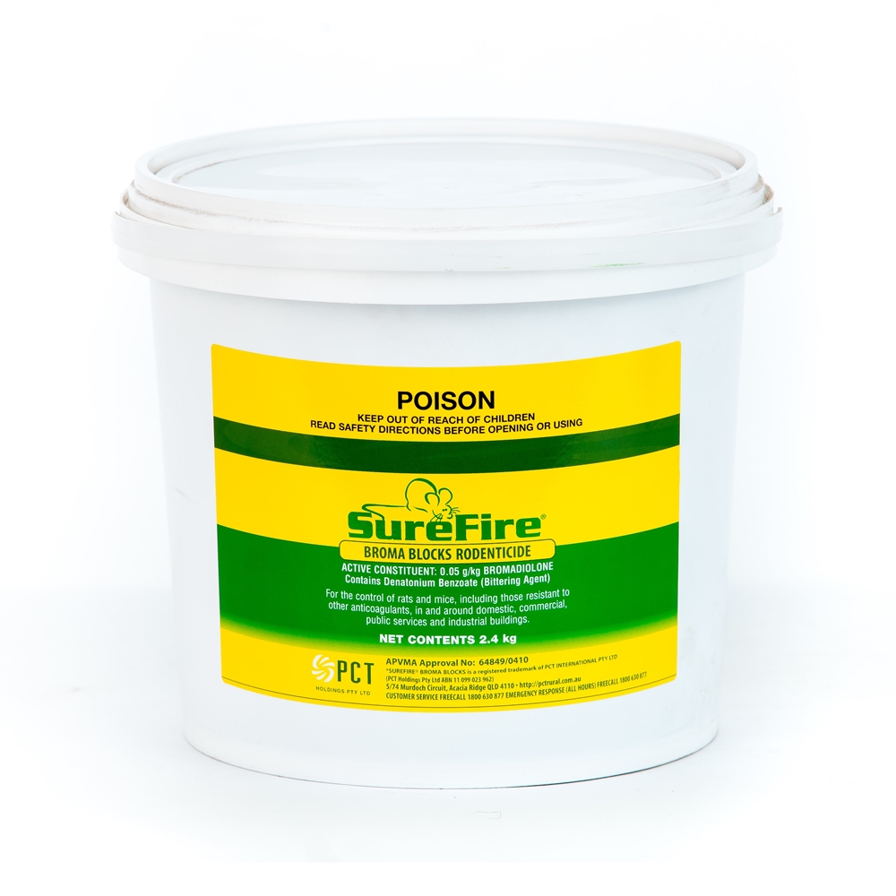 Surefire Broma Blocks Rodenticide