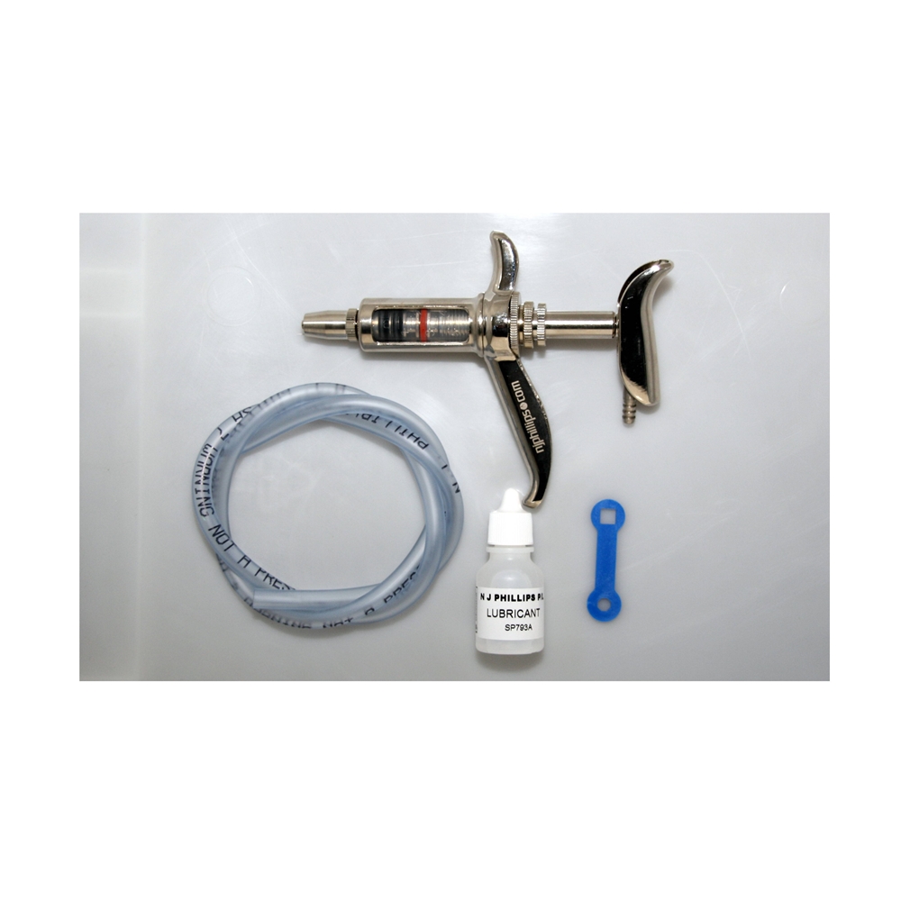 NJ Phillips 5ml Automatic Metal Injector Vaccinator (PAS1198)