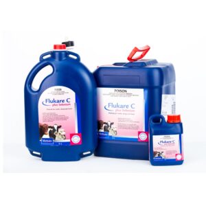 Flukare C Plus Selenium Flukicide for Cattle, Sheep and Goats Label 1-Litre, 5-Litre & 15-Litre